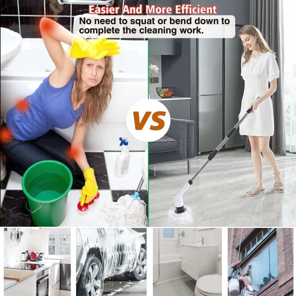 Cordless Spin Scrubber